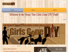 Tablet Screenshot of girlsgonediy.com